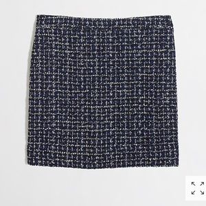 (NWT) J. Crew Factory Tweed Mini Skirt